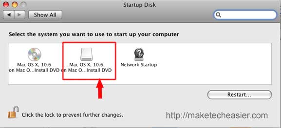 create a boot loader disk for mac os x snow leopard